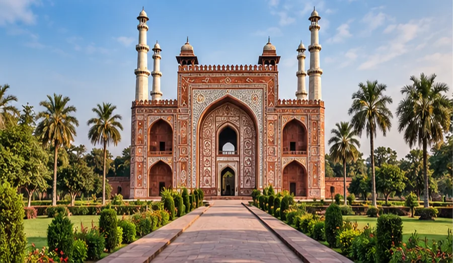 Akbar's Tomb, Sikandra, Agra