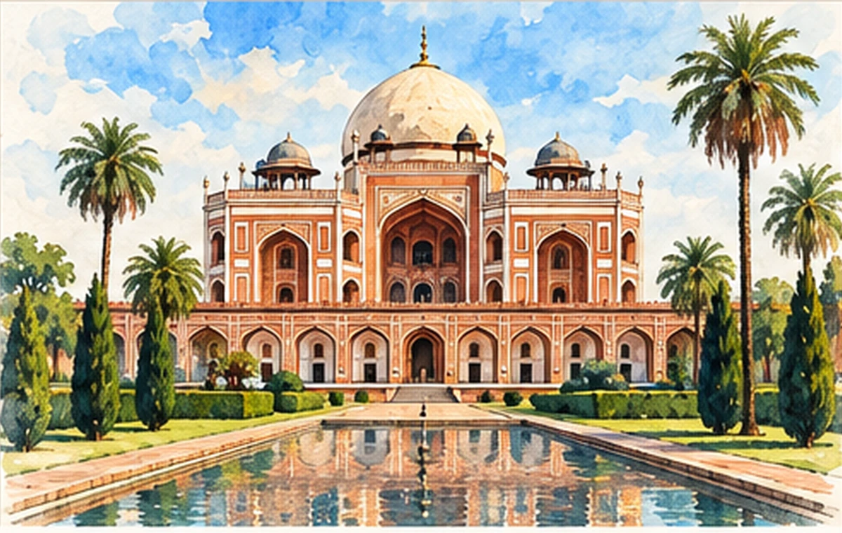 Humayun's Tomb, Delhi