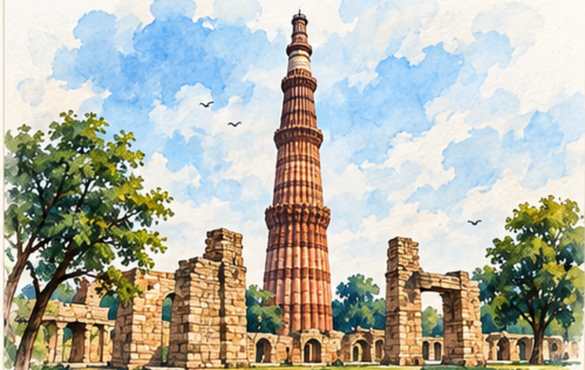 Qutub Minar, Delhi