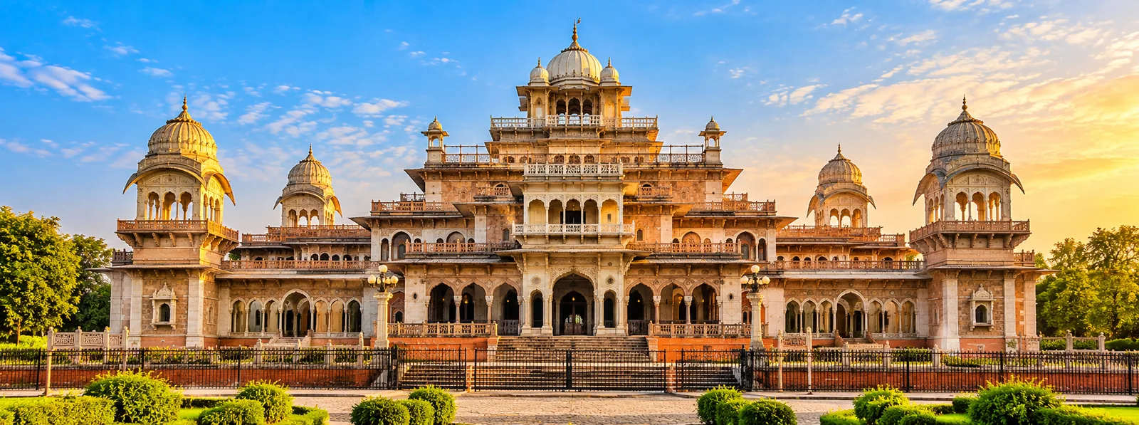 Albert Hall Museum area in Jaipur