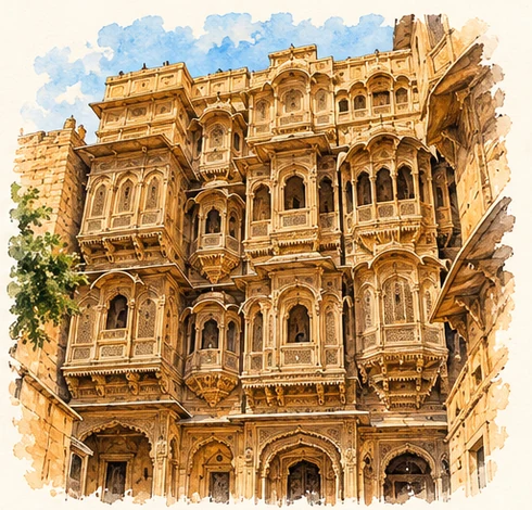Patwon Ki Haveli, Jaisalmer