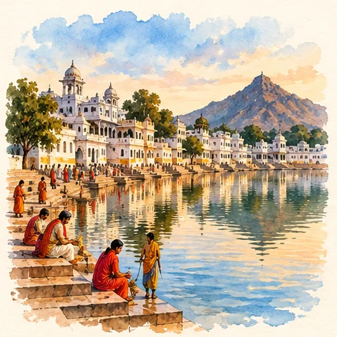 Pushkar Lake