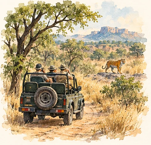 Tiger Safari, Ranthambore