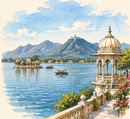 Fateh Sagar Lake, Udaipur