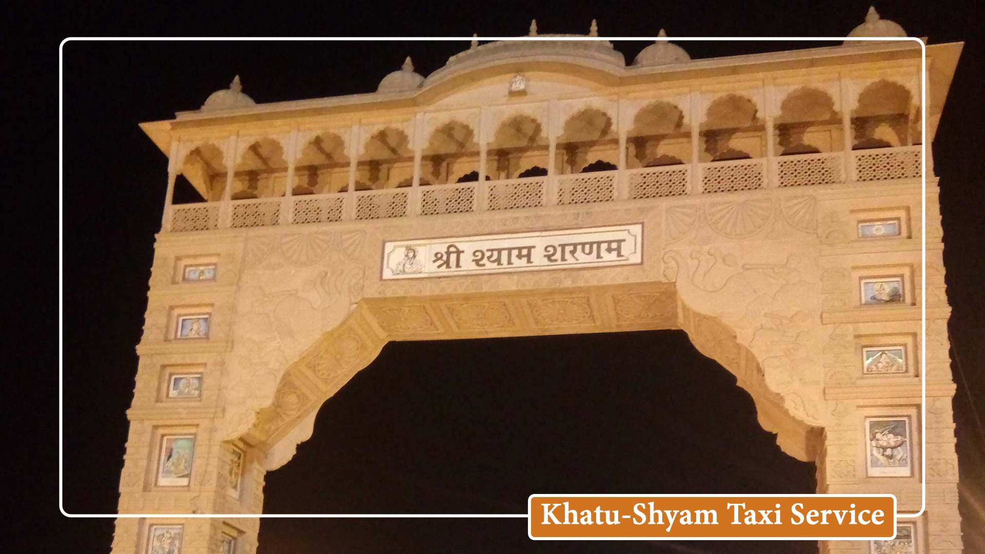 This image shows Jaipur to Khatu Shyamji Taxi service with beautiful view of Khatu Shyam Gate.>
              </div>
            </div>
          </div>
        </div>
      </section>

       <section class=
