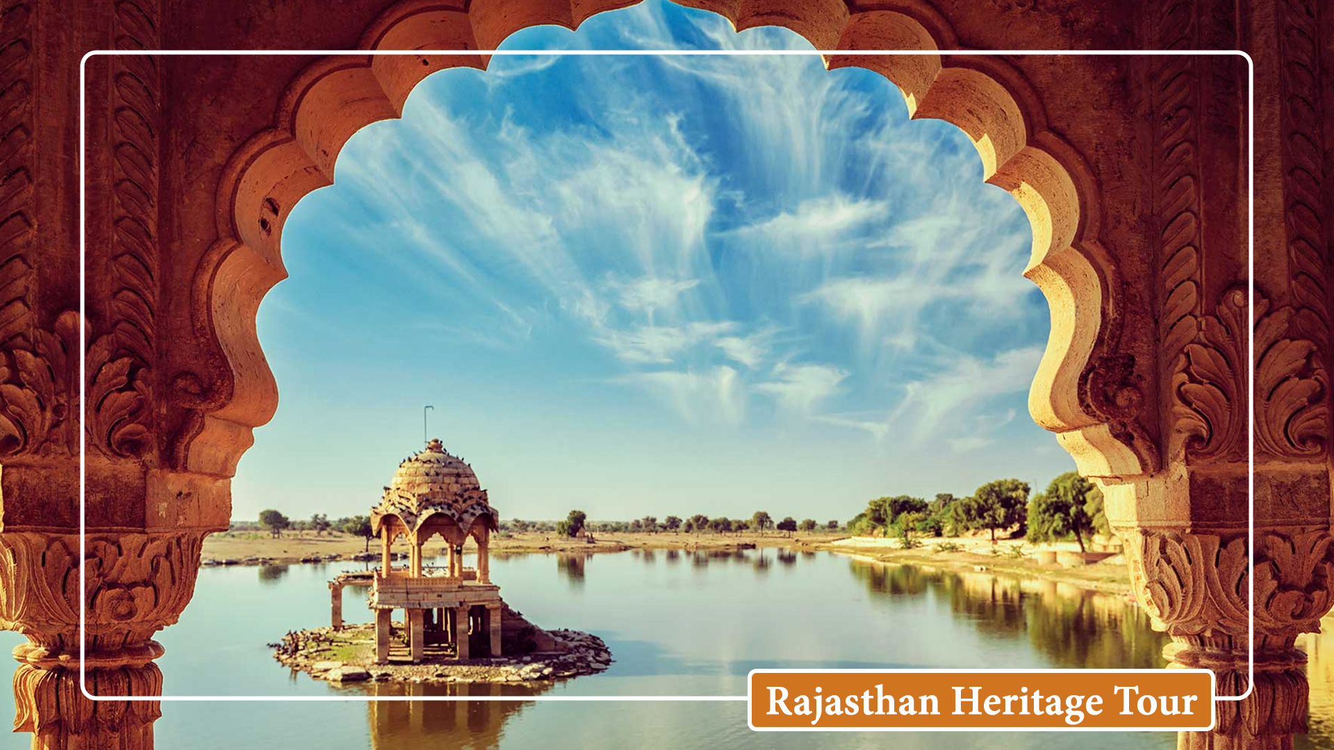 This image shows Rajasthan Heritage Tour with beautiful view of Rajasthan..